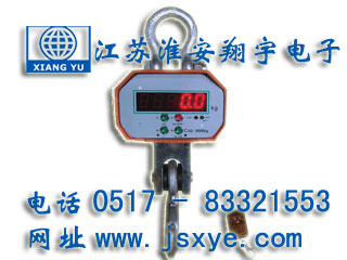 電子吊秤廠家江蘇淮安翔宇電子吊秤系列 1~50噸直顯電子吊秤 無線儀表控制電子吊秤 更多電子吊秤吊鉤秤就在www.hgtfecl.cn 電話0517-83321553